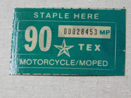 1990 texas motorcycle - texas, moped