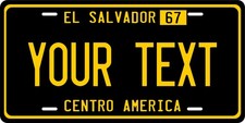 El Salvador 1967  License
