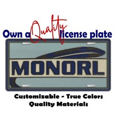 Monorl Monorail Disney license